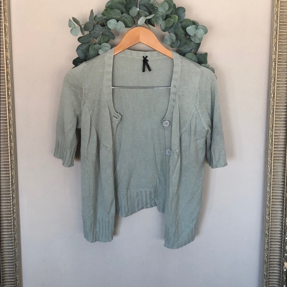 Dusty Blue Spring Sweater